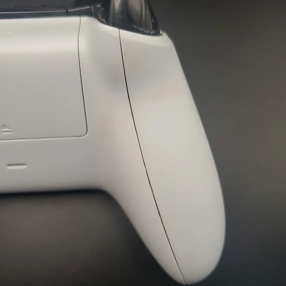 Official Microsoft Xbox One White Black Controller- WORKING - preowned